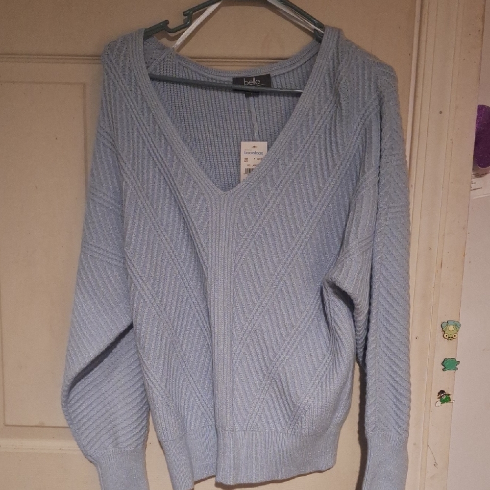 Women's Light Blue Sweater